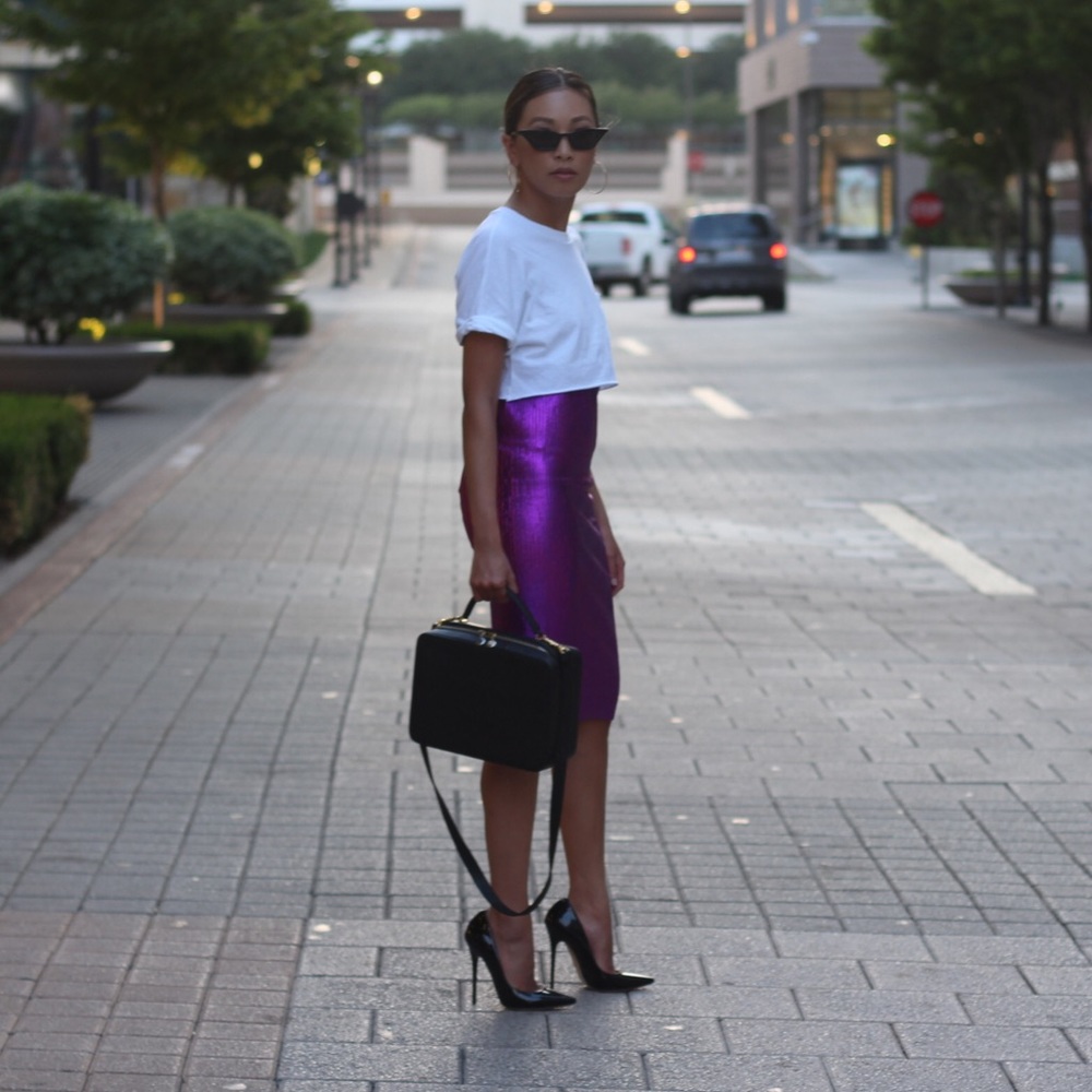 Zara midi skirt